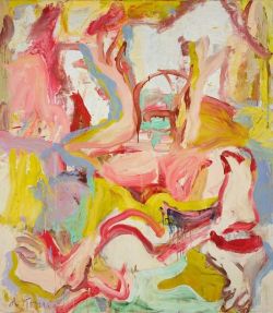 Peinture sur toile de Willem De Kooning Amityville 1971 reproduction peinte à la main