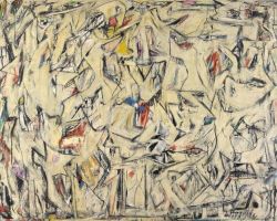 Peinture sur toile de Willem De Kooning Excavation 1950 reproduction peinte à la main