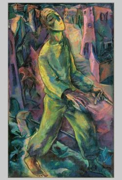 Willi Geiger The Blind 1919 reproduction peinte à la main