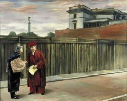 Peinture sur toile de Willink Carel The Scholars Einstein reproduction peinte à la main
