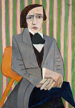 Wojciech Fangor Chopin 1949 reproduction peinte à la main