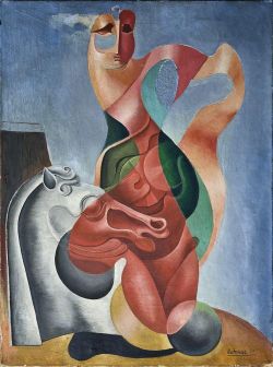 Yervand Kochar Harmony C.1930 reproduction peinte à la main