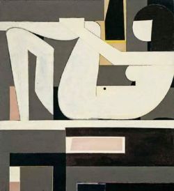 Yiannis Moralis Young Woman reproduction peinte à la main