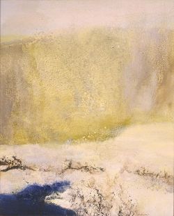 Peinture sur toile de Zao Wou-ki 01-02-1997 reproduction peinte à la main