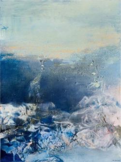 Peinture sur toile de Zao Wou-ki 11-06-93 reproduction peinte à la main