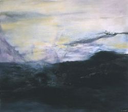 Peinture sur toile de Zao Wou-ki 15-02-2001 reproduction peinte à la main