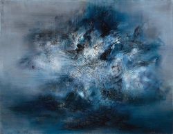 Peinture sur toile de Zao Wou-ki 19-11-1959 reproduction peinte à la main