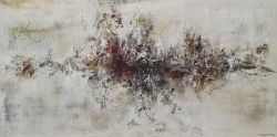 Peinture sur toile de Zao Wou-ki Travers E Des Apparences reproduction peinte à la main