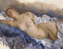 Zinaida Serebriakova Sleeping Nude 1913 reproduction peinte à la main