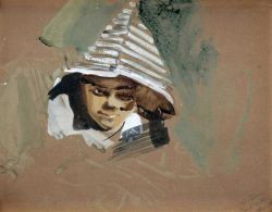 Peinture sur toile de Zorn Anders Bedouin Boy reproduction peinte à la main