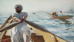 Peinture sur toile de Zorn Anders Caique Oarsman Iii reproduction peinte à la main