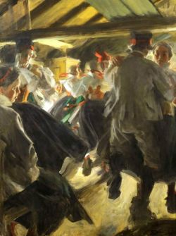 Peinture sur toile de Zorn Anders Dance In Gopsmor reproduction peinte à la main
