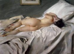 Peinture sur toile de Zorn Anders Drommar reproduction peinte à la main