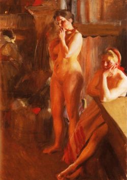 Peinture sur toile de Zorn Anders Eldsken reproduction peinte à la main