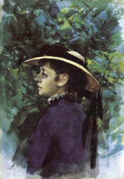Peinture sur toile de Zorn Anders Emma Shepherd With Shepherd Hat reproduction peinte à la main
