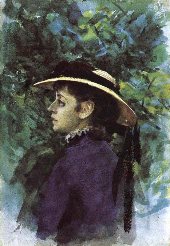 Zorn Anders Emma Shepherd With Shepherd Hat