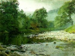 Peinture sur toile de Zorn Anders English Rapids reproduction peinte à la main