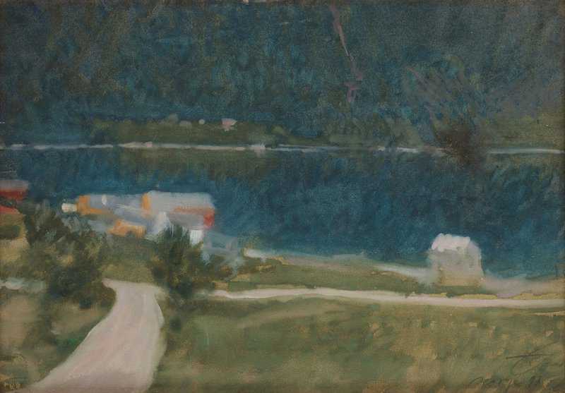 Zorn Anders Fjord Landscape Norway