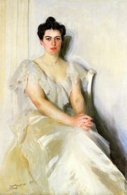 Peinture sur toile de Zorn Anders Frances Cleveland 1899 reproduction peinte à la main