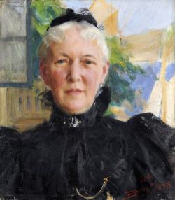 Peinture sur toile de Zorn Anders Gothilda Furstenberg 1898 reproduction peinte à la main