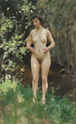 Peinture sur toile de Zorn Anders Leda 1910 reproduction peinte à la main