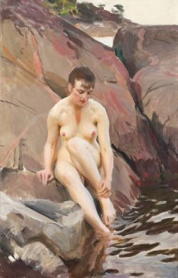 Peinture sur toile de Zorn Anders Martha 1917 reproduction peinte à la main