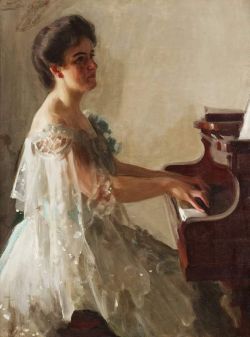 Peinture sur toile de Zorn Anders Mrs. Emily Crane 1904 reproduction peinte à la main