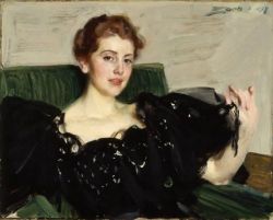Peinture sur toile de Zorn Anders Mrs. Lucy Turner Joy 1897 reproduction peinte à la main