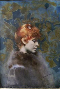 Peinture sur toile de Zorn Anders Portrait Of Miss Law 1885 reproduction peinte à la main