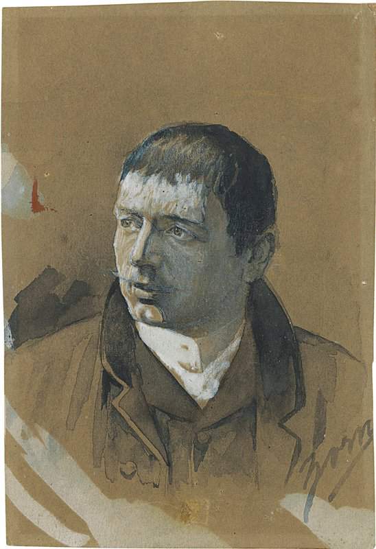 Zorn Anders Self Portrait Ca. 1885