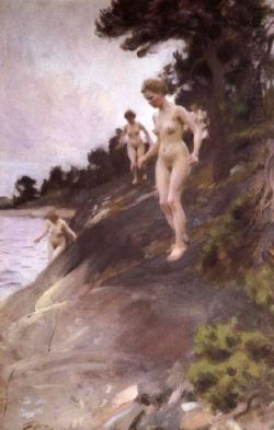 Peinture sur toile de Zorn Anders Skramda 1912 reproduction peinte à la main