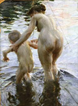 Peinture sur toile de Zorn Anders Une Premiere reproduction peinte à la main