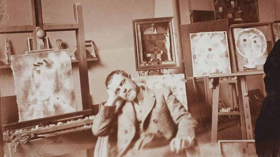 Reproduction des tableaux de Paul Klee peints à la main