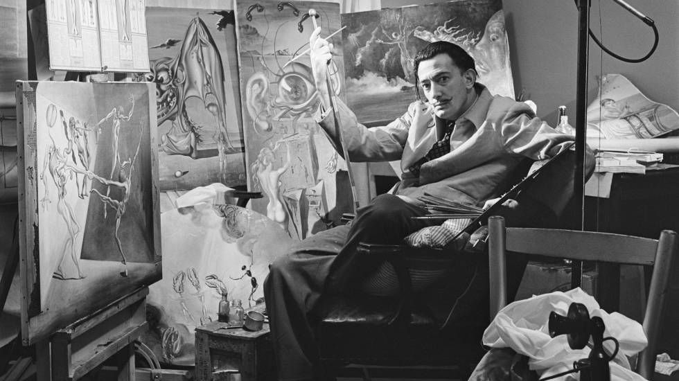 Reproduction des tableaux de Salvador Dali peints à la main